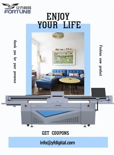 Macchina da stampa flatbed UV Led
